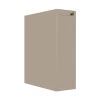Módulo Balcão 20cm 1 Porta 100% MDF Cozinha Modulada Provence Robel Fendi/Fendi Matte