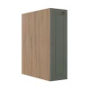 Módulo Balcão 20cm 1 Porta 100% MDF Cozinha Modulada Provence Robel Hanover/Salvia Matte