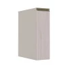 Módulo Balcão 20cm 1 Porta 100% MDF Cozinha Modulada Gold Robel Fendi/Aspen