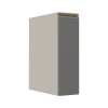 Módulo Balcão 20cm 1 Porta 100% MDF Cozinha Modulada Gold Robel Fendi/Cinza