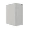 Módulo Balcao 30cm 1 Porta 100% MDF Cozinha Modulada Provence Robel Branco/Branco Matte