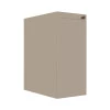 Módulo Balcao 30cm 1 Porta 100% MDF Cozinha Modulada Provence Robel Fendi/Fendi Matte