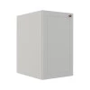 Módulo Balcao 40cm 1 Porta 100% MDF Cozinha Modulada Provence Robel Branco/Branco Matte