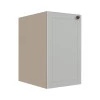 Módulo Balcao 40cm 1 Porta 100% MDF Cozinha Modulada Provence Robel Fendi/Branco Matte