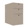 Módulo Balcao 40cm 3 Gavetas 100% MDF Cozinha Modulada Provence Robel Fendi/Fendi Matte