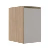 Módulo Balcão 40cm 1 Porta 100% MDF Cozinha Modulada Gold Robel Hanover/Fendi