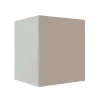 Módulo Balcão 60cm Para Embutir Forno 100% MDF Cozinha Modulada Robel Branco/Fendi Matte