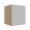 Módulo Balcão 60cm Para Embutir Forno 100% MDF Cozinha Modulada Robel Hanover/Branco Matte
