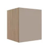 Módulo Balcão 60cm Para Embutir Forno 100% MDF Cozinha Modulada Robel Hanover/Fendi Matte