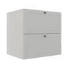 Módulo Balcao 70cm 1 Gaveta 1 Porta Basculante 100% MDF Cozinha Provence Robel Branco/Branco Matte