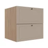 Módulo Balcao 70cm 1 Gaveta 1 Porta Basculante 100% MDF Cozinha Provence Robel Hanover/Fendi Matte