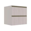 Módulo Balcão 70cm 1 Gaveta 1 Porta Basculante 100% MDF Cozinha Modulada Gold Robel Fendi/Aspen