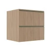 Módulo Balcão 70cm 1 Gaveta 1 Porta Basculante 100% MDF Cozinha Modulada Gold Robel Hanover/Hanover