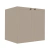 Módulo Balcao 70cm 2 Portas 100% MDF Cozinha Modulada Provence Robel Fendi/Fendi Matte