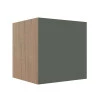 Módulo Balcão 70cm Para Embutir Forno 100% MDF Cozinha Modulada Robel Hanover/Salvia Matte