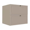 Módulo Balcao 80cm 1 Gaveta 1 Porta Basculante 100% MDF Cozinha Provence Robel Fendi/Fendi Matte