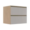 Módulo Balcão 80cm 1 Gaveta 1 Porta Basculante 100% MDF Cozinha Modulada Gold Robel Hanover/Fendi