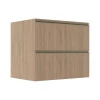 Módulo Balcão 80cm 1 Gaveta 1 Porta Basculante 100% MDF Cozinha Modulada Gold Robel Hanover/Hanover