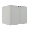 Módulo Balcao 80cm 2 Portas 100% MDF Cozinha Modulada Provence Robel Branco/Branco Matte