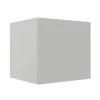 Módulo Balcão 80cm Para Embutir Forno 100% MDF Cozinha Modulada Robel Branco/Branco Matte