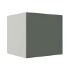 Módulo Balcão 80cm Para Embutir Forno 100% MDF Cozinha Modulada Robel Branco/Salvia Matte