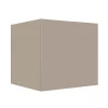 Módulo Balcão 80cm Para Embutir Forno 100% MDF Cozinha Modulada Robel Fendi/Fendi Matte