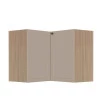 Módulo Balcao de Canto L 94x96cm 100% MDF Cozinha Provence Robel Hanover/Fendi Matte
