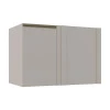 Módulo Balcao De Canto Reto 100cm Esquerdo 100% MDF  Cozinha Modulada Gold Robel Fendi/Fendi