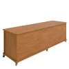 Baú Calçadeira de Cama Quarto 135cm Luca Casa D Cedro