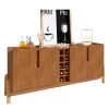 Buffet Balcão Sala de Jantar 4 Portas Adega Lizz 1.9 Casa D Cedro