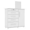 Cômoda com Sapateira Savana Mirarack Branco
