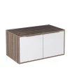 Módulo Suspenso Para Banheiro Arati 80 Cozimax Branco/Tamarindo