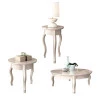 Conjunto de Mesa Para Sala Duquesa EDN Off White