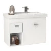 Gabinete Para Banheiro Madeira Camélia 60 Cozimax Branco