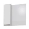 Espelho Para Banheiro Madeira Ibaté 60 Cozimax Branco