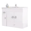 Gabinete Para Banheiro Madeira Orquídea 80 Cozimax Branco