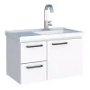 Gabinete Para Banheiro Aço Romã 60 Cozimax Branco