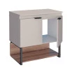 Gabinete Para Banheiro Madeira Sálvia 60 Sem Cuba Cozimax Nude/Tamarindo