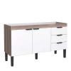 Gabinete Para Pia De Cozinha 150cm Flamingo Cozimax Branco/Tamarindo