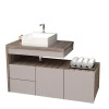 Gabinete com Extensor e Cuba Cubo Aimoré Cozimax Nudi/Tamarindo