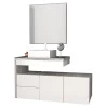 Conjunto Para Banheiro 4 Peças Aimoré Cozimax Branco/Calcare