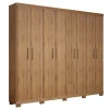 Guarda Roupa Casal 8 Portas Sevilha Gelius Madeirado