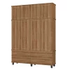 Guarda Roupa 4 Portas House Fabrimoveis Freijo
