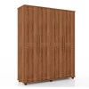 Guarda Roupa 4 Portas 1.8 Versátil Fabrimoveis Freijo