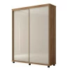 Guarda Roupa 2 Portas Correr 1.8 Versátil Fabrimoveis Freijo/Off White