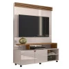 Home Sala Para TV Até 55 Pol Berlim 1.36 Lukaliam Off White/Canela