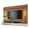 Home Suspenso Sala Para TV 65 Polegadas 182x164 Decore 1.8 Imcal Freijó/Off White