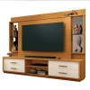 Home Para Sala 240cm TV 75 Polegadas 4 Gavetas Movie EAX Móveis Cedro/Off White