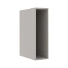 Módulo Balcão 20cm Sem Porta 100% MDF Cozinha Modulada Robel Branco