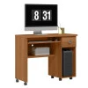 Mesa Para Computador Pequena 90cm Gaveta Vicenza Lukaliam Jequitiba